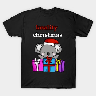 Koality Christmas Happy Koala T-Shirt